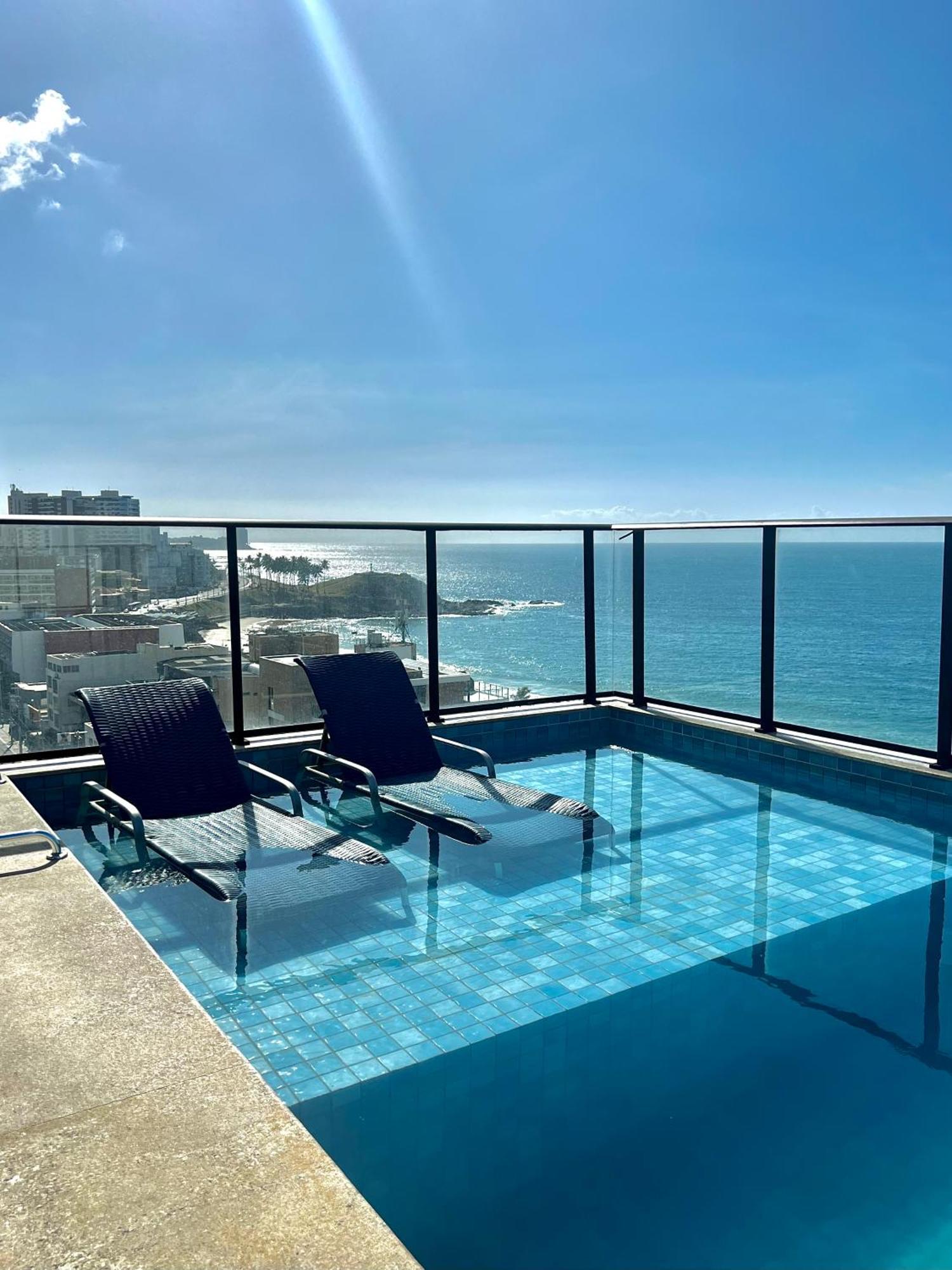 Apartmán Lindo Flat No Farol Da Barra Salvador Exteriér fotografie